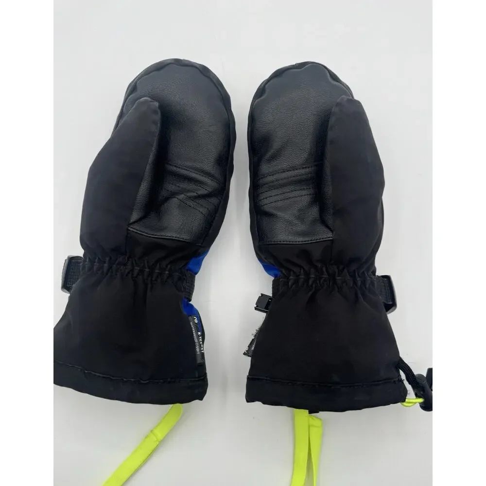 Reusch Lando R-Tex XT Junior Ski Mittens Size M Down Heater Pocket 7-10 yrs Snow